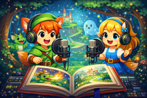 親子向故事繪本有聲書實戰配音 6+1 小時工作坊